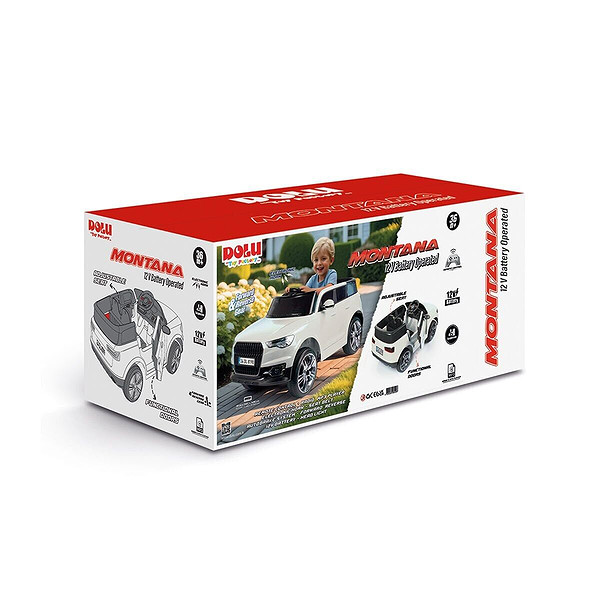 8190 Oyuncak Montana Beyaz 12V Kumandalı