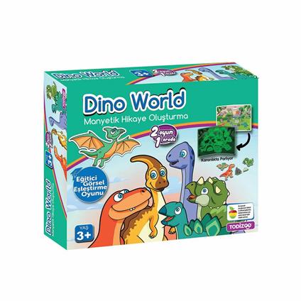 83915 Dıno World Manyetik Hikaye Oluşturma