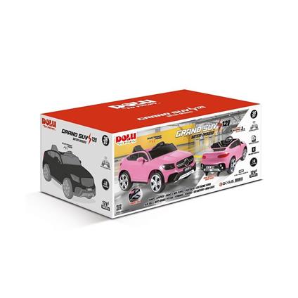 8398 Grand Suv 12V Pembe Akülü Araba -Dolu Oyuncak