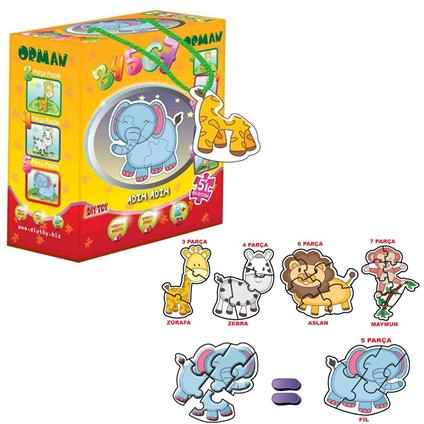 8766 Orman Kut.Puzzle 025876-34567