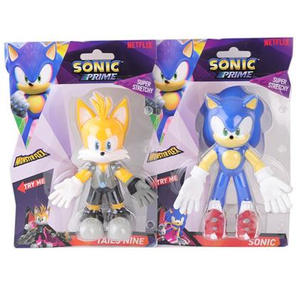 89317 Sun-Dmx-Figür-Strech Monsterflex Süper Esnek Sonic Prime Sonic 4A