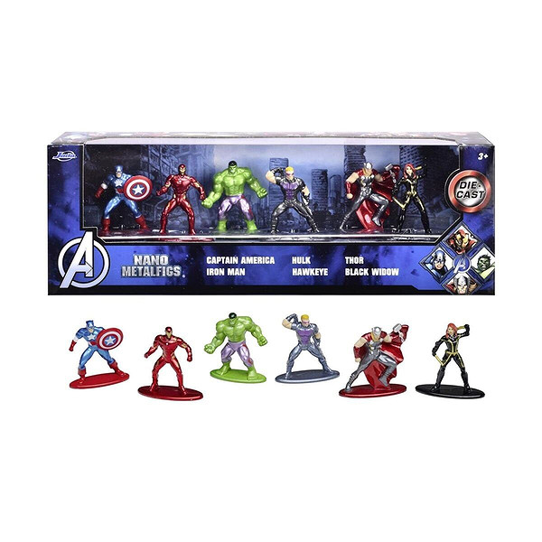 9335006314R01 Marvel Avengers Diorama Packdie-Cast Nano Collectible Figures(Belirtilen Fiyat, Tekli Satış İçin Adet Fiyatıdır.)