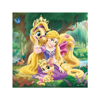 93465 Palace Pets Belle, Cinderella, Rapunzel 3X49 Parça Ravensburger Puzzle