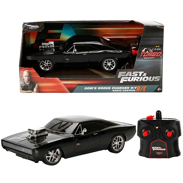 9773 Sun-Sım-Jda-RC Araba 1 24 Fast Furıos Dodge Charger 1970 2 4Ghz Fastf