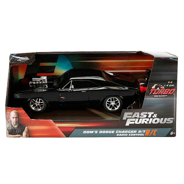 9773 Sun-Sım-Jda-RC Araba 1 24 Fast Furıos Dodge Charger 1970 2 4Ghz Fastf