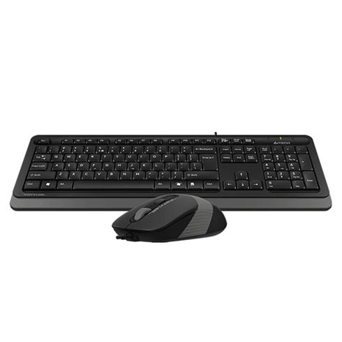 A4 Tech F1010 Q Usb Gri MM Kablolu Klavye Mouse Set