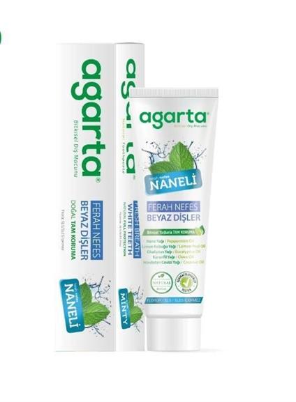 Agarta Doğal Diş Macunu 100 Ml Nane Özlü