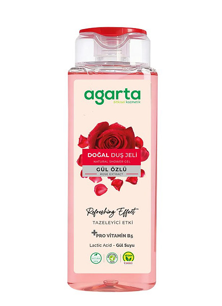 Agarta Doğal Duş Jeli 400 Ml Gül