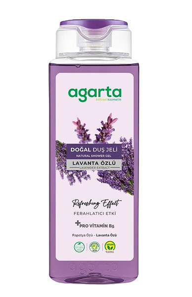 Agarta Doğal Duş Jeli 400 Ml Lavanta