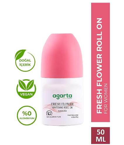 Agarta Doğal Roll-On Fresh Flower 50 Ml