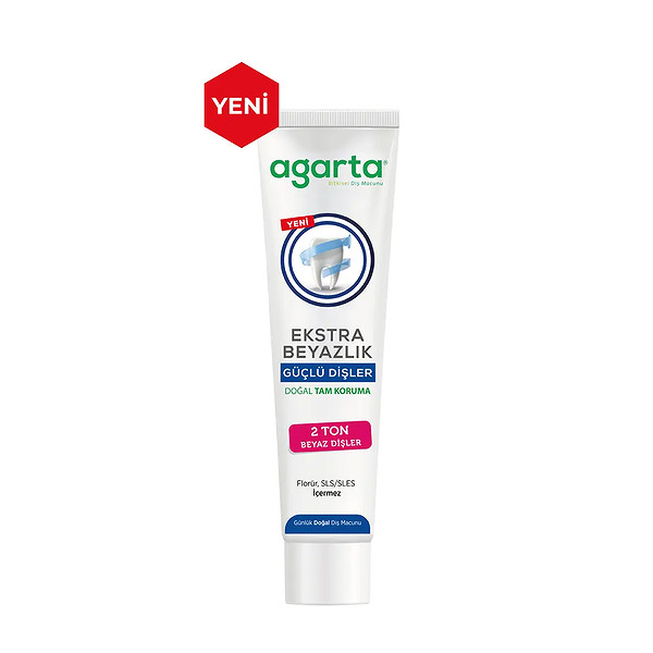 Agarta Ekstra Beyazlık Diş Macunu 75 Ml