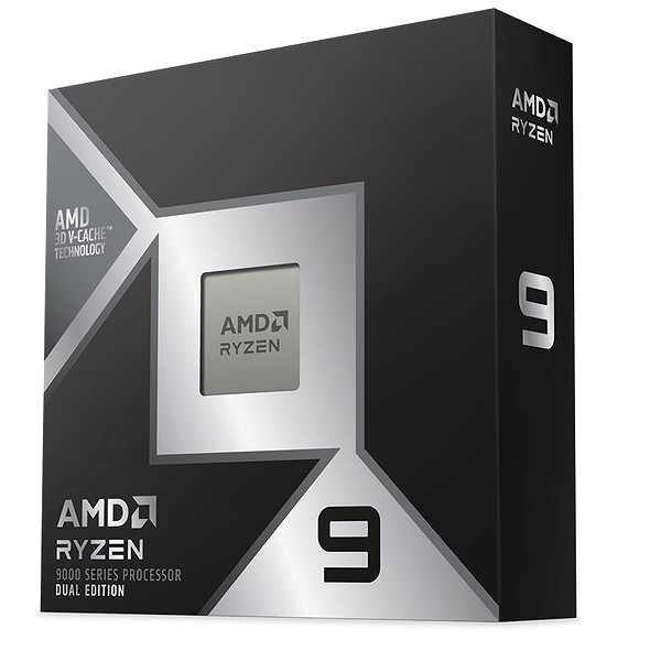 Amd Ryzen 9 9950X3D2 4.3Ghz 16MB 200W AM5 Fansız (Box)