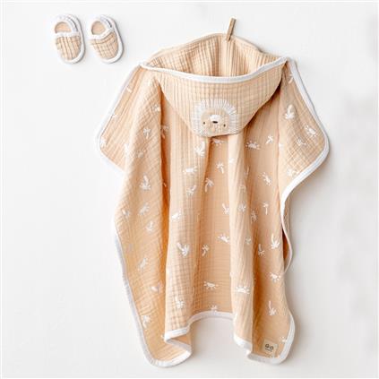 Andywawa AC24508 Müslin Smil All Day 80X80 Havlu Set Beige