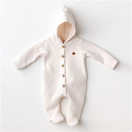 Andywawa AC25153 Soft Bebe Tulum Ekru