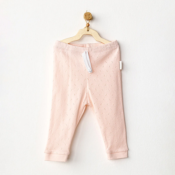 Andywawa AC25556 Pants Jacquard Basic Pantolon Dark Pink
