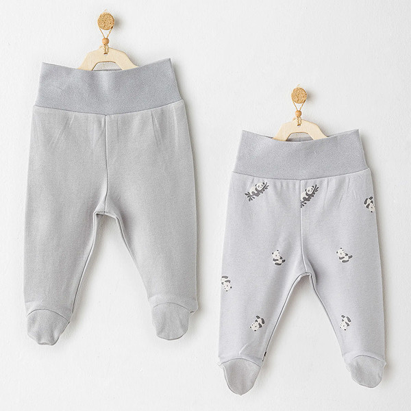 Andywawa AC26034 Keep Smiling 2'Li Pantolon Grey
