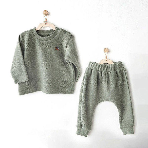 Andywawa AC26213 Casual 2'Li Takım Green