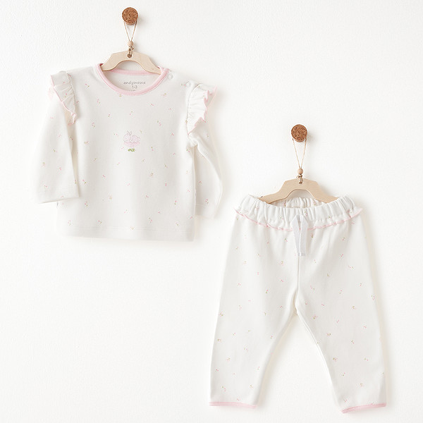 Andywawa AC26507 Summer Time 2Li Takım Ekru