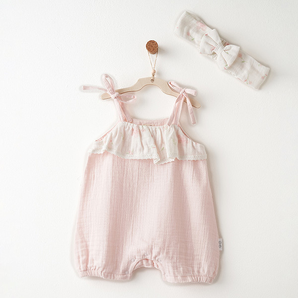 Andywawa AC26618 Lovely Day Tulum Takım Pink