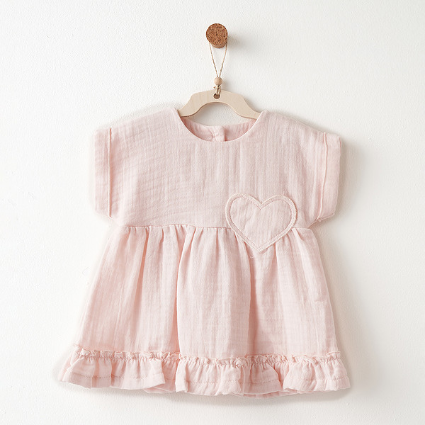 Andywawa AC26620 Lovely Day Elbise Pink