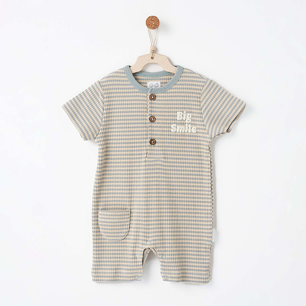Andywawa AC26671 Bamboo Striped Tulum Blue