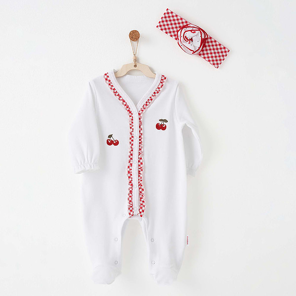 Andywawa AC26686 Cherry Chatty Tulum Takım Ekru