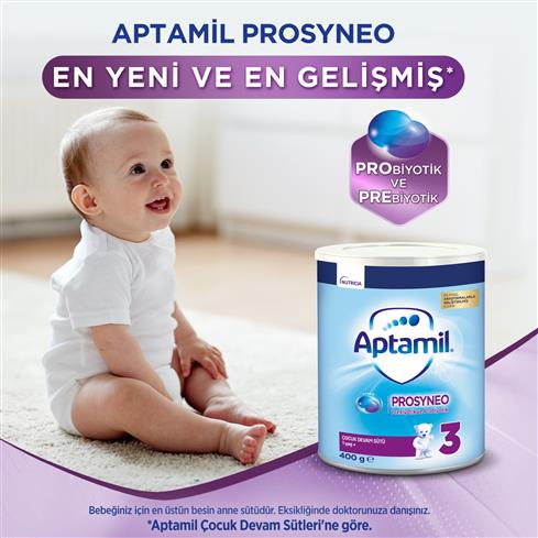 Aptamil Prosyneo Laktozsuz Probiyotikli 2 Numara Devam Sütü 400 Gr