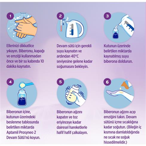Aptamil Prosyneo Laktozsuz Probiyotikli 2 Numara Devam Sütü 400 Gr