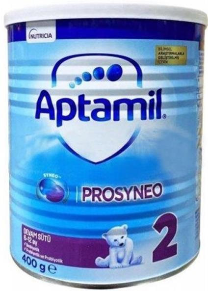 Aptamil Prosyneo Laktozsuz Probiyotikli 2 Numara Devam Sütü 400 Gr