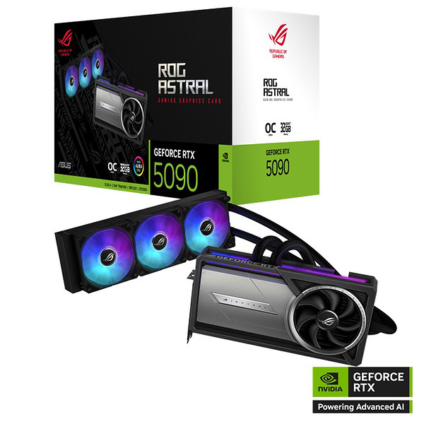 Asus Geforce Rog-Astral-LC-Rtx5090-O32G-Gamıng 32GB Gddr7 512Bıt 2Xhdmı 3Xdp Ekran Kartı