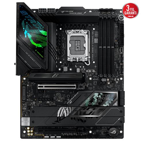 Asus Rog Strıx Z890-F Gamıng Wıfı Ddr5 8600MT/S 1Xhdmı 1Xdp 2Xusb Type-C 5XM.2 Atx 1851P(Intel Ultra Processors Serıes2)