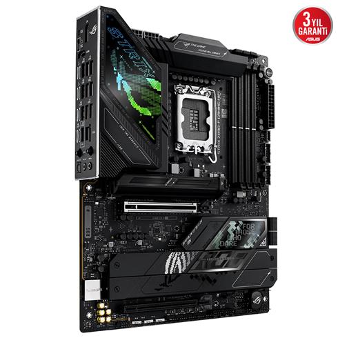 Asus Rog Strıx Z890-F Gamıng Wıfı Ddr5 8600MT/S 1Xhdmı 1Xdp 2Xusb Type-C 5XM.2 Atx 1851P(Intel Ultra Processors Serıes2)
