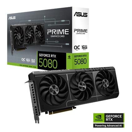 Asus Geforce Prıme-Rtx5080-O16G 16GB Gddr7 256Bıt 1Xhdmı 3Xdp Ekran Kartı