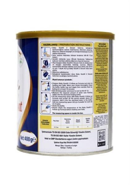 Baby Goat 3 Keçi Sütü Devam Maması 400G 9-12 Ay