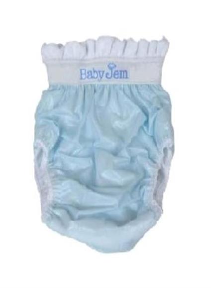 Babyjem 041 10 - 15 Kg Tekli Sızdırmayan Yıkanabilir Mavi Alıştırma Külodu