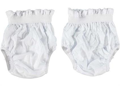Babyjem 10 - 15 Kg 2'Li Sızdırmaz Yıkanabilir Beyaz Alıştırma Külodu