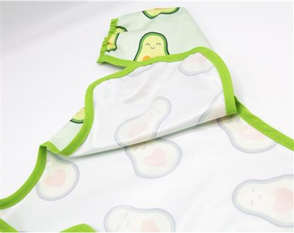 Babyjem Baskılı Blw Kollu Önlük 784 Avokado
