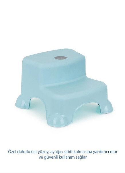 Babyjem Çok Amaçlı Katlı Basamak 516 (Yeni) Soft Mavi