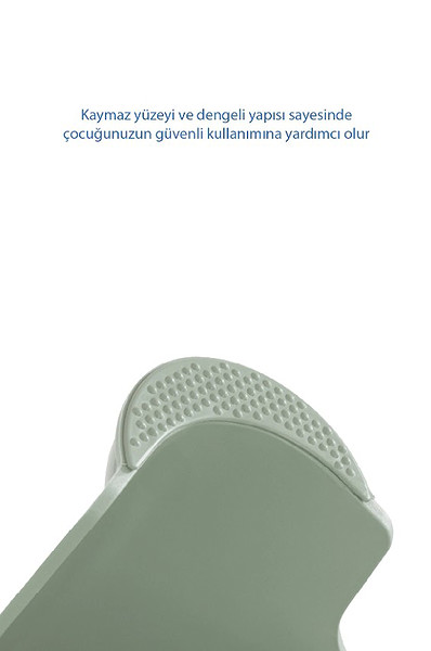 Babyjem Çok Amaçlı Katlı Basamak 516 (Yeni) Soft Yeşil