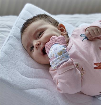 Babyjem Diş Kaşıyıcı Eldiven 526 Pembe