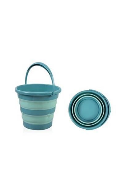 Babyjem Katlanır Banyo 5'Li Küvet Seti 596 Turkuaz