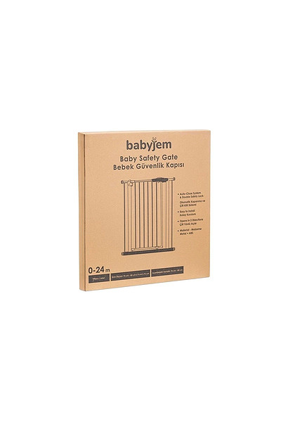 Babyjem Güvenlik Kapısı 889 Antrasit