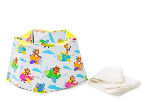 Babyjem Karton Seyahat Lazımlığı Desenli 613