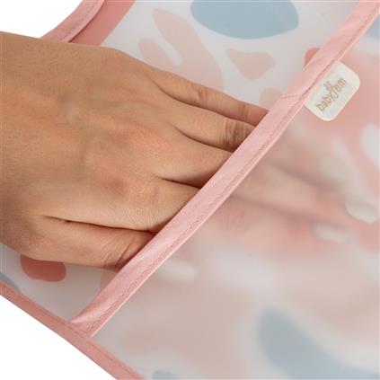 Babyjem Leke Tutmaz Önlük 840 Pembe