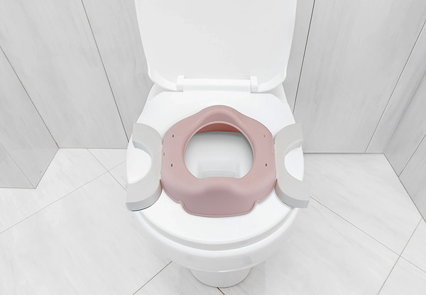Babyjem Portatif Lazımlık + 5 Poşet Hediye 591 (Yeni) Soft Pembe
