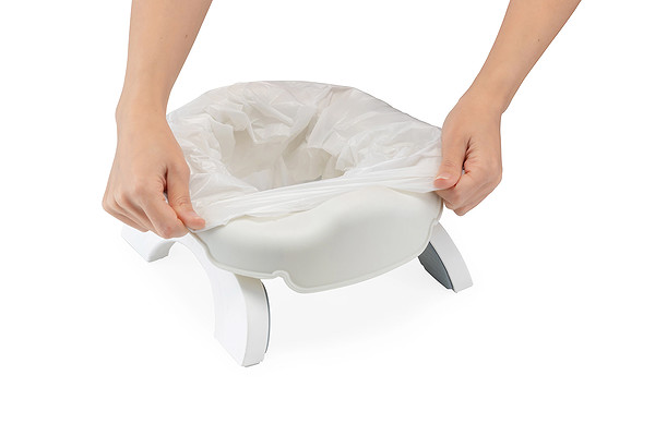 Babyjem Portatif Lazımlık + 5 Poşet Hediye 591 (Yeni) Soft Yeşil