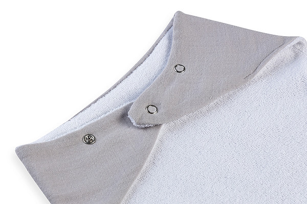 Babyjem Silikon Diş Kaşıyıcılı Müslin Önlük 736 Gri