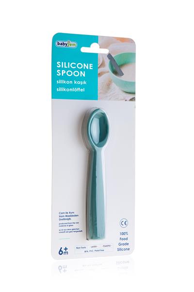 Babyjem Silikon Kaşık 759 Mint