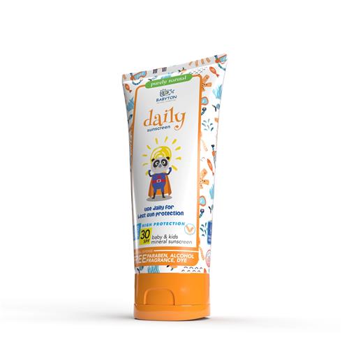 Babyton Bebek Ve Çocuklar İçin Günlük Güneş Koruyucu Krem 50 Ml