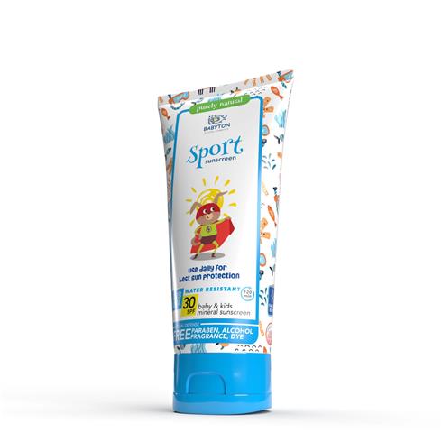 Babyton Bebek Ve Çocuklar İçin Suya Dayanıklı Güneş Koruyucu Krem 100 Ml